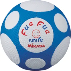 ミカサ MIKASA サッカー ふぁふぁサッカーボール 4号球 ホワイト/ブルー さっかーぼーる 軽量 やわらかい 痛くない 遊び 運動 レクリエーション 体育 運動会 スポーツ大会  FFF4WB ホワイト/ブルーのサムネイル