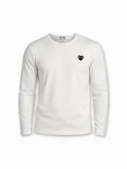 コム・デ・ギャルソン ブラックハート ロング スリーブ Tシャツのサムネイル