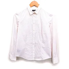 ポールスミス ブラック Paul Smith BLACK 国内正規品 ストライプ シャツ 長袖 コットン 綿 38 ピンク /FT16のサムネイル