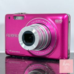 FUJIFILM FinePix JX500 핑크 1400만 화소 광학 5배 줌 광각 26mm 후지논 렌즈 SR AUTO 얼굴 깨끗한 네비게이션 컴팩트 디지털 카메라 후지 필름 파인 픽스