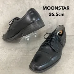 MOONSTAR ムーンスター 26.5cm 3E BW4603 バランスワークス BALANCE WORKS ビジネスシューズ 外羽根 Uチップ プレーントゥ 冠婚葬祭 通勤 フォーマル 軽量 走れる 革靴 ブラック ★ ■■のサムネイル
