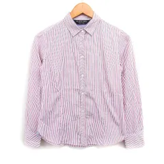 ポールスミス ブラック レーベル Paul Smith BLACK LABEL 国内正規品 ストライプ シャツ 長袖 コットン 綿 40 レッド 赤 ホワイト 白 /FT18のサムネイル