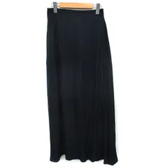 ブラック バイ マウジー BLACK by moussy フレア スカート ロング マキシ丈 無地 2 ネイビー 紺 /FT17のサムネイル