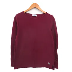ジェイプレス J.PRESS カットソー Tシャツ 長袖 コットン シンプル レッド 赤 /KT30のサムネイル