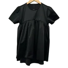 LANVIN en Bleu(ランバンオンブルー) 半袖カットソー サイズ38 M レディース美品  - 黒 クルーネックのサムネイル