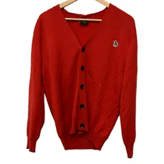PaulSmith(ポールスミス) カーディガン サイズL メンズ美品  レッド 長袖のサムネイル