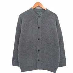 アイテムズ アーバンリサーチ ITEMS URBANRESEARCH ニット カーディガン 長袖 シンプル M グレー 灰 /KT20のサムネイル