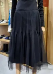 新品 エゴイスト ブラック チュールスカート EGOISTのサムネイル