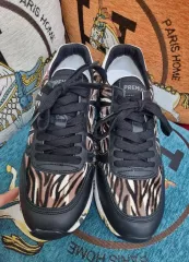 正規品) PREMIATA(プレミアータ) ヒョウ柄 レオパード カーフレザー スニーカーのサムネイル