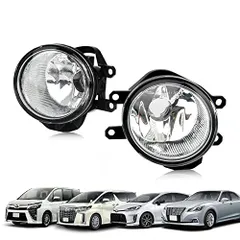 N◆OPPLIGHT フォグランプ ユニット 後期型 トヨタ車対応 H16に交換 適合バルブ: H16 H11 H9 H8 プリウス30 α、80系 ヴォクシー/ノア、30系 アルファード、アクア10系、カムリ 50系 70系、プラド 150 04c9e5caのサムネイル