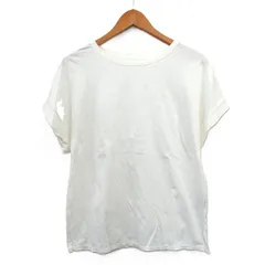 スタイルデリ STYLE DELI Tシャツ カットソー 半袖 コットン シンプル F ホワイト 白 /KT32のサムネイル