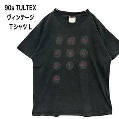 90s TULTEX タルテックス 色覚検査 パロディアート Tシャツ Lのサムネイル