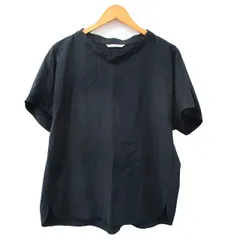 カリテ qualite カットソー Tシャツ 半袖 Vネック シンプル F ブラック 黒 /KT23のサムネイル