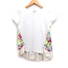 トッコ TOCCO 素材切替 カットソー Tシャツ 半袖 バックギャザー オフホワイト 白 /FT38のサムネイル