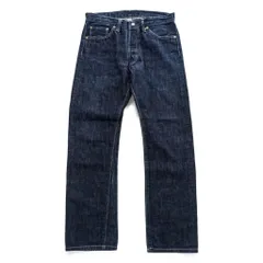 SUGAR CANE セルヴィッヂ デニムパンツ ジーンズ M インディゴ リジッド レザーパッチ 濃紺 ボタンフライのサムネイル
