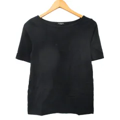 ヴェルメイユ パー イエナ VERMEIL par iena カットソー Tシャツ 半袖 コットン シンプル ブラック 黒 /KT21のサムネイル