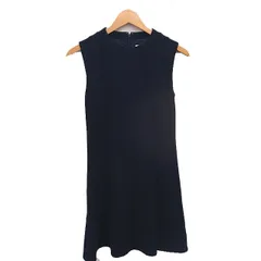 ブラック バイ マウジー BLACK by moussy ワンピース 膝下丈 フレア プルオーバー ノースリーブ 1 ネイビー 紺 /TTのサムネイル