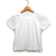 ハロッズ Harrods ショートスリーブ Tシャツ カットソー 丸首 ロゴ刺繍 コットン 綿 ホワイト 白 /FT48のサムネイル