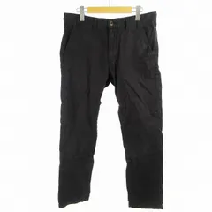 バブアー Barbour Ｗ32 チノパン パンツ laundryman ランドリーマン ブラック 黒 コットン ボトムスのサムネイル