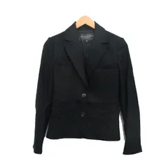 ボディドレッシングデラックス BODY DRESSING Deluxe テーラードジャケット ブレザー ウール シンプル 38 ブラック 黒 /KT24のサムネイル