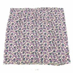 ポール＆ジョー PAUL&JOE 箱付き ハラマキ 腹巻 花柄 薄手 L 薄茶 紫 ベージュ パープル /TTのサムネイル
