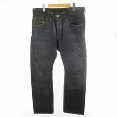 アナクロノーム anachronorm 38 デニムパンツ ジーンズ Gパン ダブルニー シンチバック No262 ポケット インディゴ 濃紺 ボトムスのサムネイル