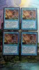 MTG　Chain Stasis　英語4枚　まとめ売り