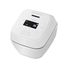 メーカー正規品 新品 TOSHIBA 東芝 RC-10SGA-W グランホワイト 真空圧力IH炊飯器 5.5合 炎匠炊き のサムネイル