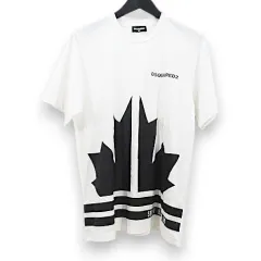 ディースクエアード DSQUARED2 半袖 Tシャツ 14Y 白系 ホワイト ロゴ プリント クルーネック 国内正規のサムネイル
