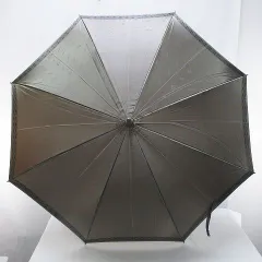 フェンディ FENDI 長傘 雨傘 グレー系 ロゴ 総柄 手動式 カバー付 日本製 ファッション小物のサムネイル