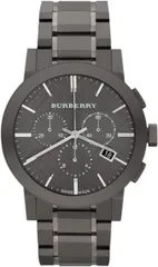【新品・2年保証】BURBERRY バーバリー BU9354 The City メンズ腕時計 クロノグラフ ガンメタルのサムネイル