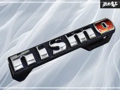 【ストア出品】日産 NISSAN 純正 E12 ノート ニスモ NISMO 後期 フロントグリル エンブレム メッキ ステー付 即納のサムネイル