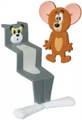 フィギュア UDF TOM and JERRY（Pressed）-トム&ジェリー（ぺしゃんこ）- 「トムとジェリー」 ULTRA DETAIL FIGURE No.654【14日以内発送】のサムネイル