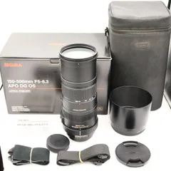 SIGMA シグマ 望遠ズームレンズ APO 150-500mm F5-6.3 DG OS HSM ソニーA用 フルサイズ対応 #260725_14516583のサムネイル