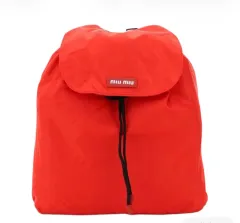 (試着品) MIU MIU ミュウミュウ ナイロン バックパック レッドのサムネイル