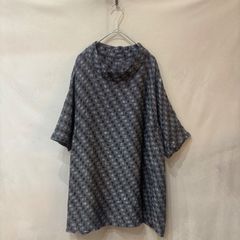 wee9s ウィークス WAFFRILL TOPS gray free ワッフルフリルトップス 袖