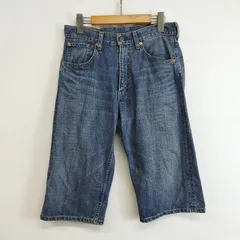 Levi's 503 リーバイス デニム ハーフ パンツ ジーンズ ジッパーフライ コットン 古着 インディゴ Ｗ30 H24のサムネイル