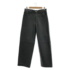 【中古】Beaytihul people レザーパンツ サイズ40 黒 ビューティフルピープル[91]のサムネイル