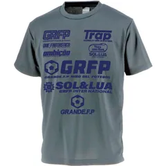 grande(グランデ) SOL・LUAドライメッシュTシャツ フットサル半袖 Tシャツ (gfph23005-1787)、D.GRY/NVYのサムネイル