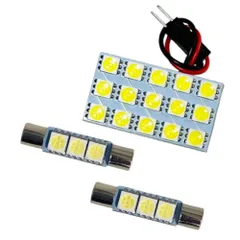 レヴォーグ レイバック LED ルームランプ VN5 [令和5.10～] スバル 3点セット 室内灯 カスタム パーツ 車内灯 ホワイト 車検対応 カー用品のサムネイル