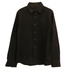 BACKBONE バックボーン 別注カウハイド インディアンスカル レザー シャツ ダークブラウン系 L【中古】のサムネイル