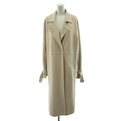 ザラ ベーシック ZARA BASIC チェスターコート ロング丈 アウター L ベージュ /AN54 ■ESのサムネイル