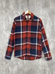 nudie Jeans ヌーディージーンズ チェック トルコ製 ネル シャツ sizeS/赤×青×白  ◇■ メンズのサムネイル