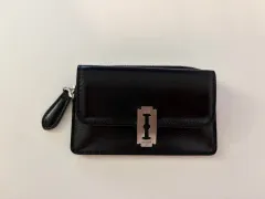 vunque ファー パーフェクト スリム ジッパー カードウォレット Blackのサムネイル
