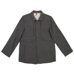 ポールスミスレッドイヤーPaul Smith RED EAR ウール混カラーネップツイードジャケット グレーMのサムネイル