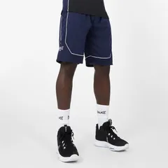 エバーラスト メンズ ボトムス ハーフパンツ・ショーツ ショートパンツ Everlast x Ovie Soko Basketball Shorts Navy White ホワイトのサムネイル