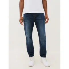 トゥルーレリジョン メンズ ボトムス デニムパンツ True Religion Rocco Skinny Jean IXED Damon Dkのサムネイル