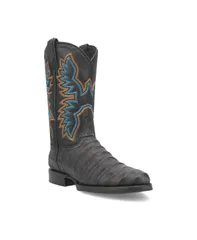 ディンゴ メンズ シューズ ブーツ・レインブーツ レザー Dingo Mens Trail Boss Leather Boot Black ブラックのサムネイル