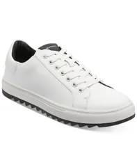 カール ラガーフェルド メンズ シューズ スニーカー レザー KARL LAGERFELD PARIS Karl Lagerfeld Mens Smooth Leather Tennis Sneakeのサムネイル