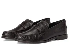 ロックポート レディース シューズ スリッポン・ローファー Rockport Weslin Dark Brown Croc ブラウンのサムネイル